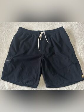Quiksilver Waterman Swim Trunk Balance Cargo Short Men's Black Size XL